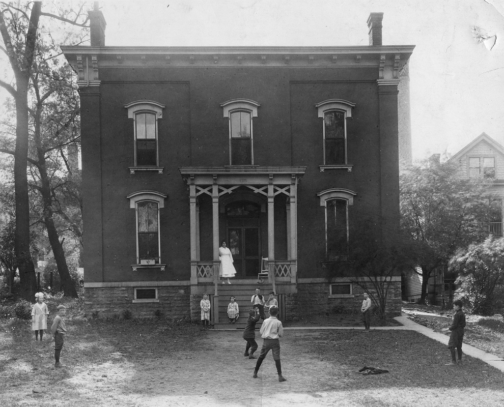 Before the Hospital opened at Betts and Cutter Streets, it operated as a combination Hospital/Orphanage. <br><br>Courtesy of The Jacob Rader Marcus Center of the American Jewish Archives, Cincinnati, Ohio.