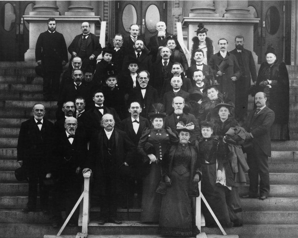 Union of American Hebrew Congregations delegates, 1873. <br><br>Courtesy of The Jacob Rader Marcus Center of the American Jewish Archives, Cincinnati, Ohio.